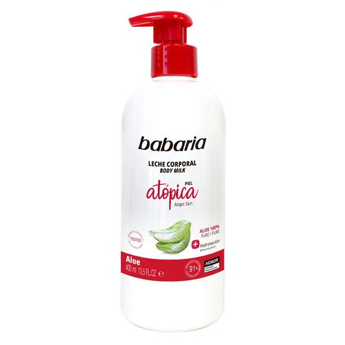 Crema corporal para pieles atopicas 400ml Babaria