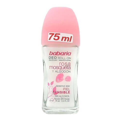 Desodorante Roll On Rosa Mosqueta Algodón