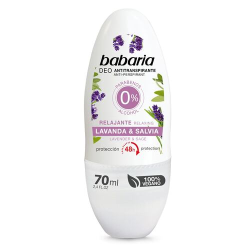 Desodorante Roll-On de Lavanda Babaria