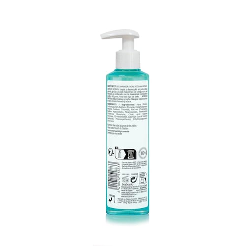 Gel Facial Limpiador con Acido Hialuronico 200ml Babaria