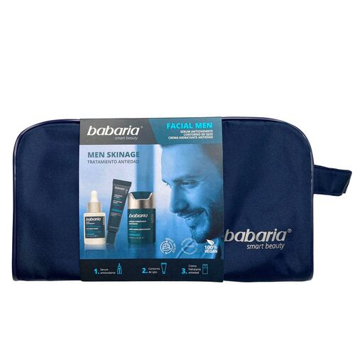 Neceser cuidado facial Men Skinage Babaria