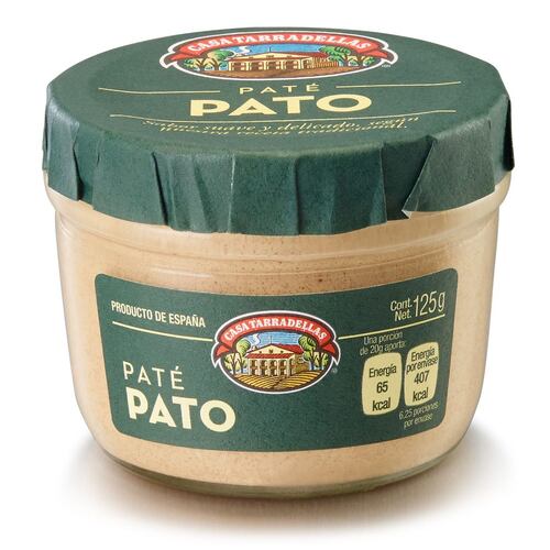 Paté de Pato 125 gramos Casa Tarradellas