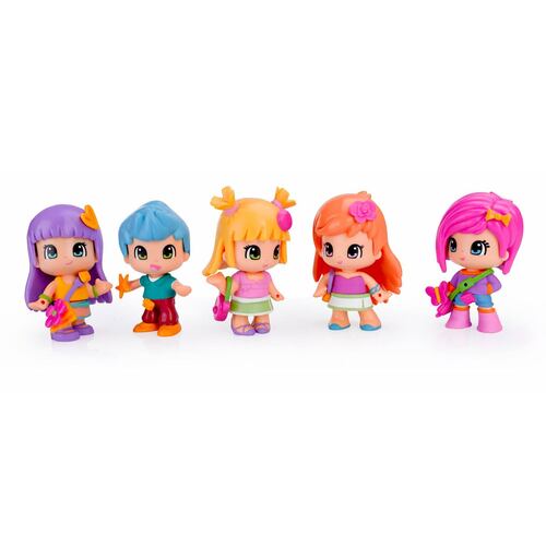 Pinypon Mix & Match Cubeta Chica 5 Figuras