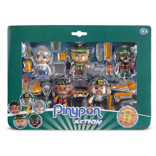 Pinypon Action Pack 5 figuras