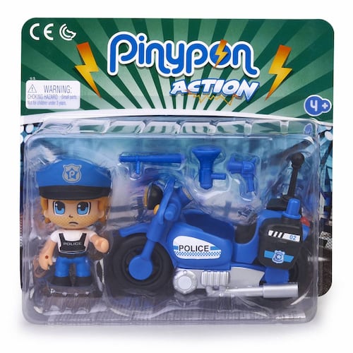E-8 Pinypon Action Police Motorbike