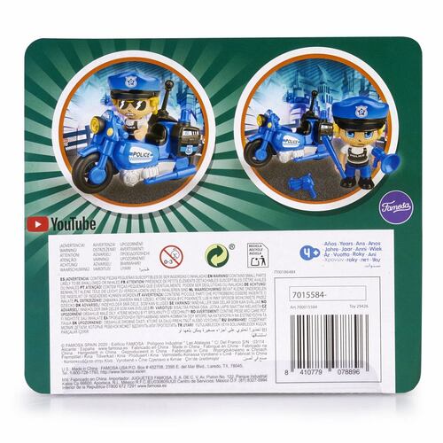 E-8 Pinypon Action Police Motorbike