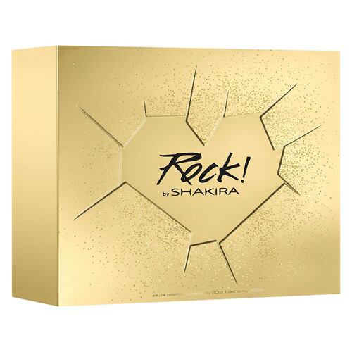 Shakira Rock Set Para Dama Perfume EDT 80ML + Desodorante 150ML