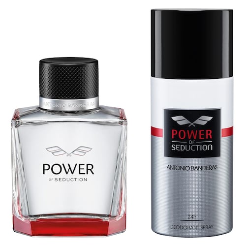 Antonio Banderas Power of Seduction Set para Caballero Fragancia EDT 100ml + Desodorante 150 ml