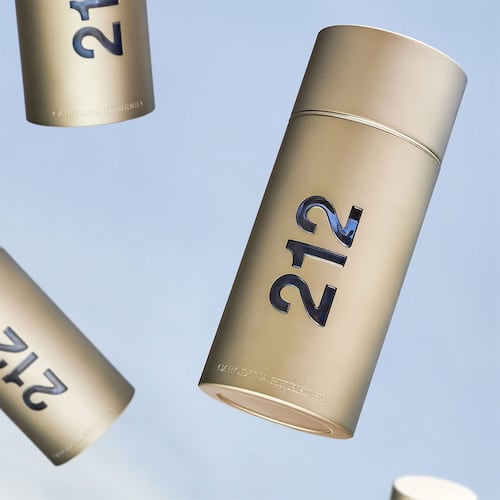 Carolina Herrera 212 NYC MEN Set Para Caballero Perfume EDT 100ML + Desodorante 150ml  + Perfume de Bolsillo