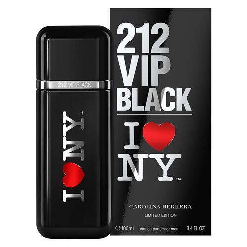 Carolina Herrera 212 Vip Black I Love NY Eau de Parfum 100ml Perfume para Caballero
