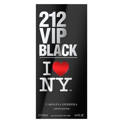 Carolina Herrera 212 Vip Black I Love NY Eau de Parfum 100ml Perfume para Caballero