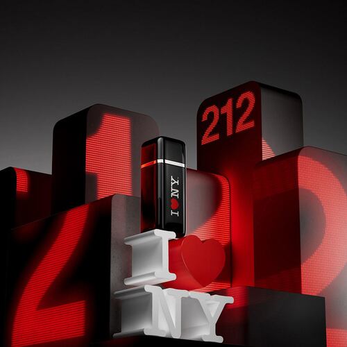 Carolina Herrera 212 Vip Black I Love NY Eau de Parfum 100ml Perfume para Caballero