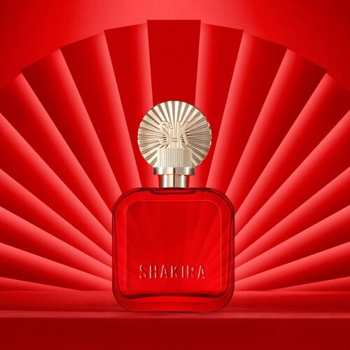 Set para Mujer Shakira Rojo EDP 80ml + Desodorante 150ml