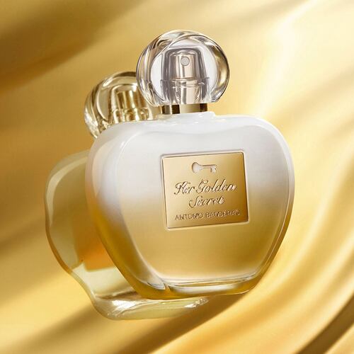 Set para Mujer Antonio Banderas Her Golden Secret EDT 80ml + Desodorante 150ml