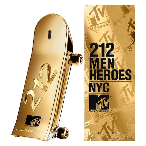 Perfume para Hombre Carolina Herrera 212 Heroes X MTV Eau de Toilette 90ml