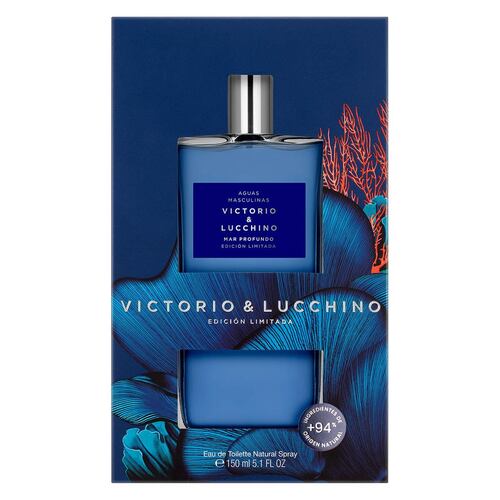 Perfume para Hombre Aguas Masculinas Mar Profundo Eau de Toilette 150ml