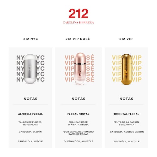 Set para Mujer Carolina Herrera 212 Vip Rose