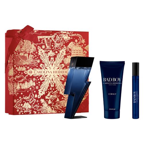 Set para Hombre Carolina Herrera Bad Boy Cobalt