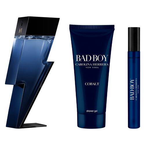 Set para Hombre Carolina Herrera Bad Boy Cobalt