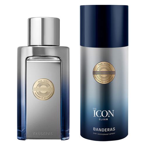 Perfume Banderas The Icon Elixir Set para Hombre