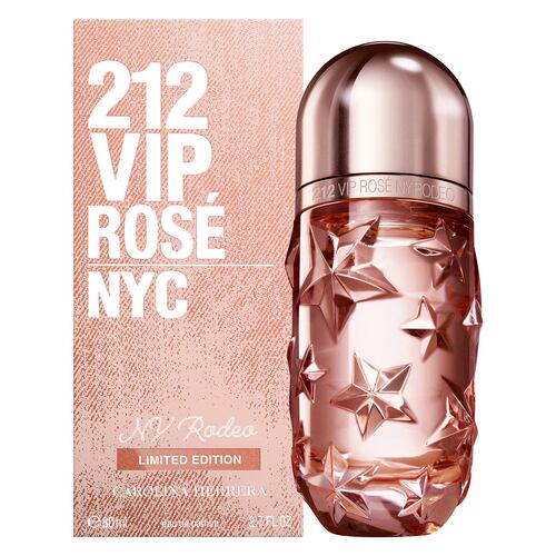Fragancia Carolina Herrera 212 VIP Rosé NY Rodeo Limited Edition Eau de Parfum 80 ml para Mujer