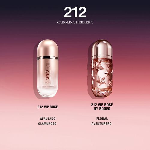 Fragancia Carolina Herrera 212 VIP Rosé NY Rodeo Limited Edition Eau de Parfum 80 ml para Mujer