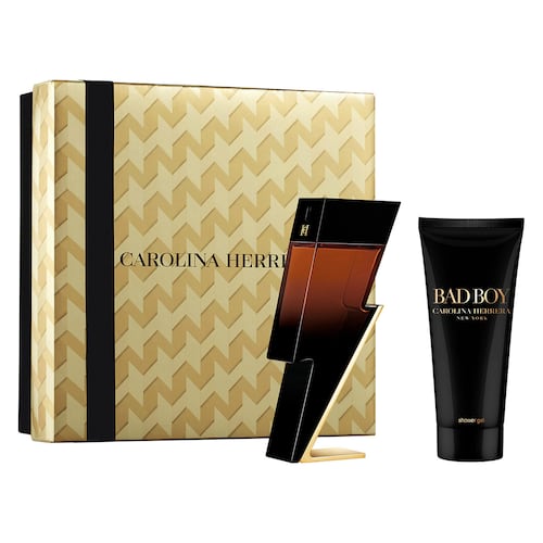Gel de Baño Carolina Herrera Bad Boy Elixir Set para Hombre