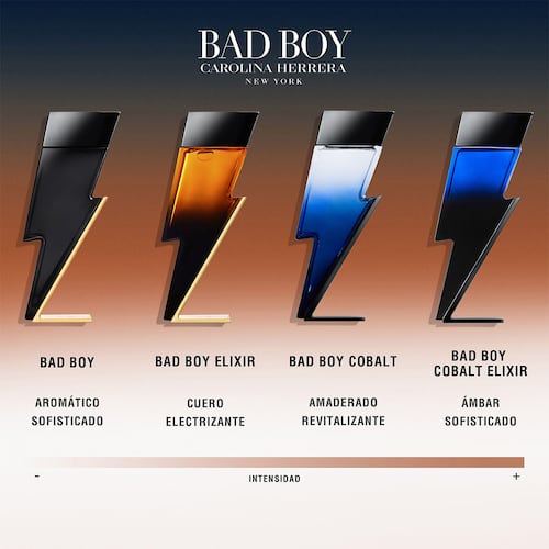 Gel de Baño Carolina Herrera Bad Boy Elixir Set para Hombre