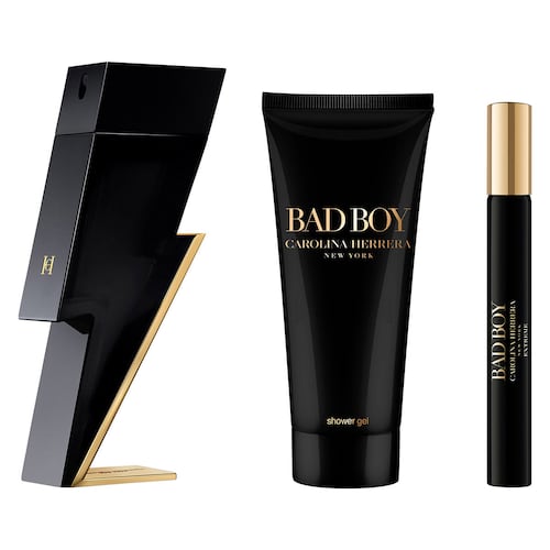 Fragancia Carolina Herrera Bad Boy Set para Hombre
