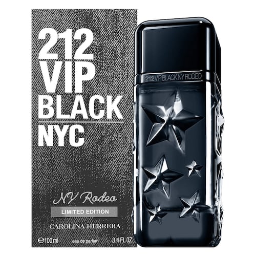 Fragancia Carolina Herrera 212 VIP Black NY Rodeo Limited Edition Eau de Parfum 100 ml para Caballero