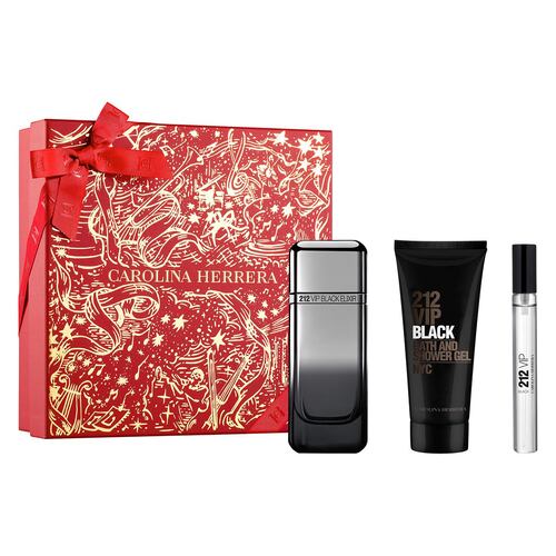 Perfume Carolina Herrera 212 Vip Black Elixir Set para Hombre
