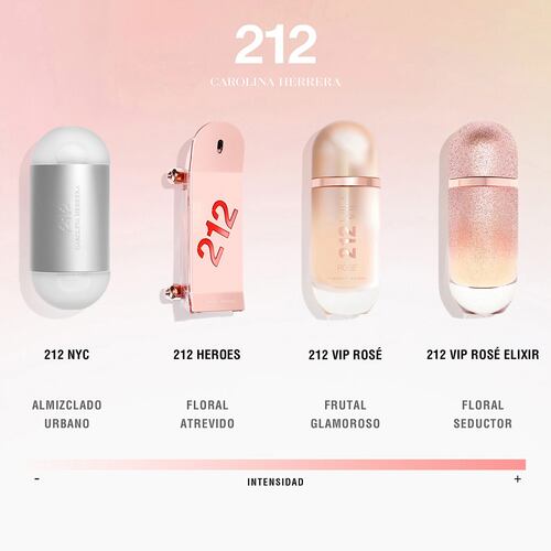 Perfume Carolina Herrera 212 Heroes Set para Mujer