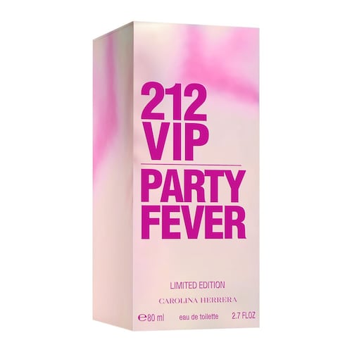 Fragancia para Dama 212 VIP Rose Party Fever EDT 80 ml