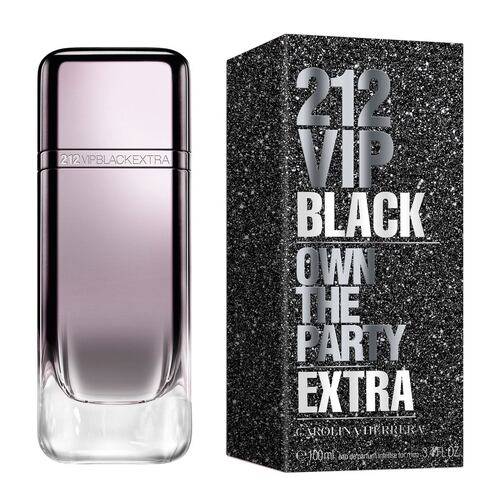 Fragancia para Caballero, Carolina Herrera, 212 VIP Black Extra EDP 100ML