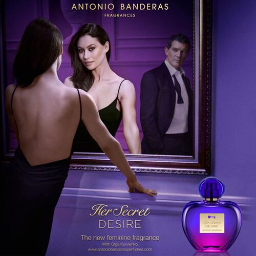 Fragancia Para Dama Set, Antonio Banderas Her Secret Desire, EDT 80ML + desodorante 150ML
