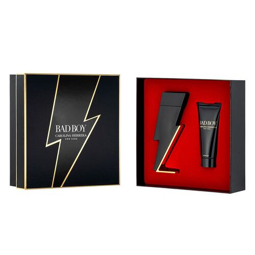 Set Para Caballero Carolina Herrera, Ch Bad Boy EDT 100ml + Shower Gel 50ml