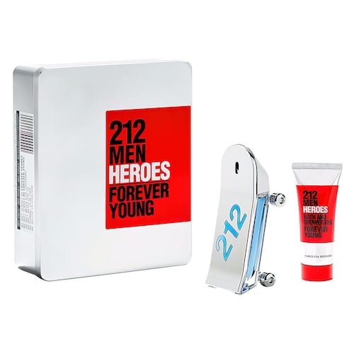 Carolina Herrera 212 Heroes Set Para Caballero Perfume EDT 90ML + Body Wash 100ML