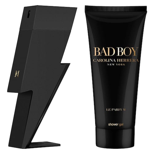 Carolina Herrera Bad Boy Le Parfum Set Para Caballero Perfume EDP 100ML + Shower Gel 100ML