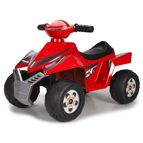Quad Racy Roja/Negro 6v