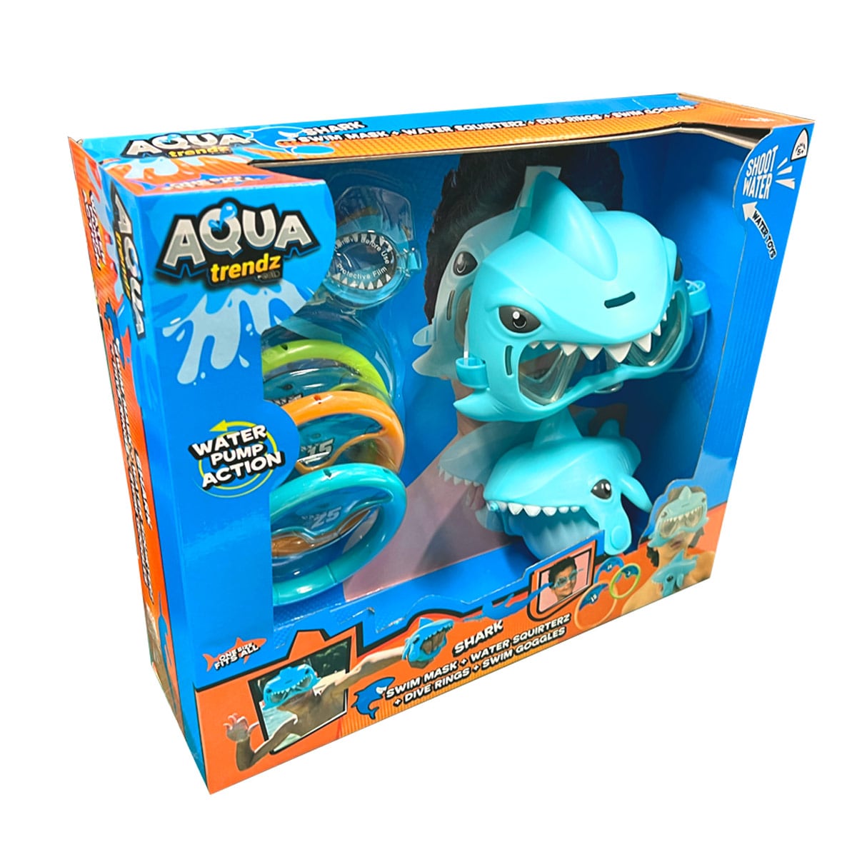 Kit de Juego EOLO para Playa Aqua Trendz Tiburón