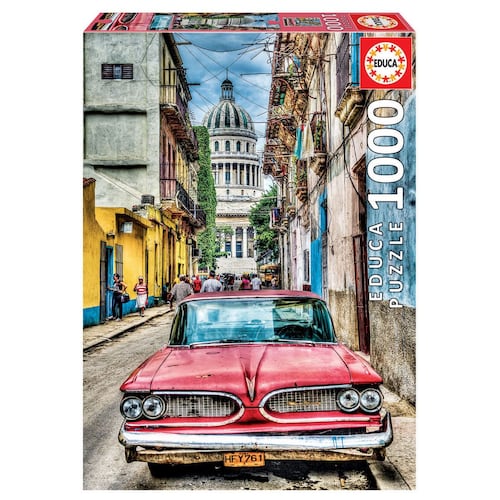 Rompecabezas Coche en La Habana 1000 pz