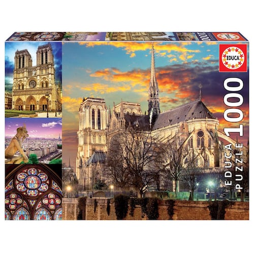 Rompecabezas 1000 piezas Notre Dame