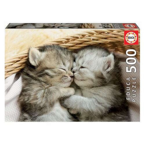 Rompecabezas 500 piezas dulces gatitos