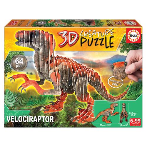 Juego de velociraptor 3D