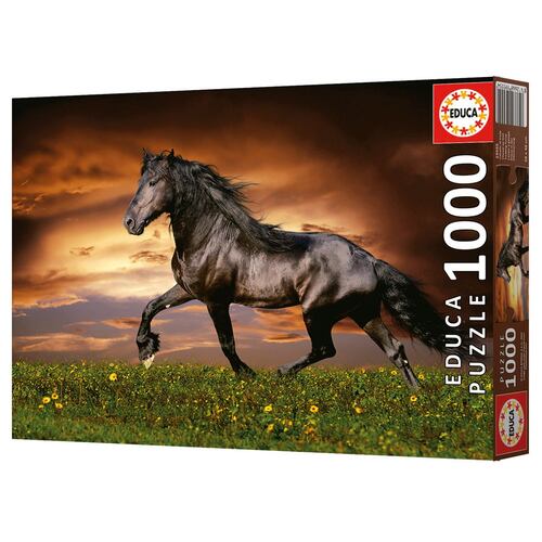Rompecabezas 1000 piezas Caballo al Trote