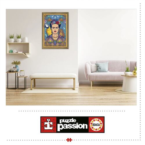 Rompecabezas Frida Kahlo de 1500 Piezas Educa