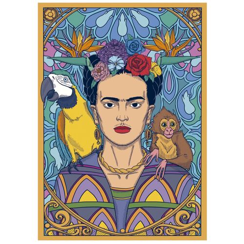 Rompecabezas Frida Kahlo de 1500 Piezas Educa