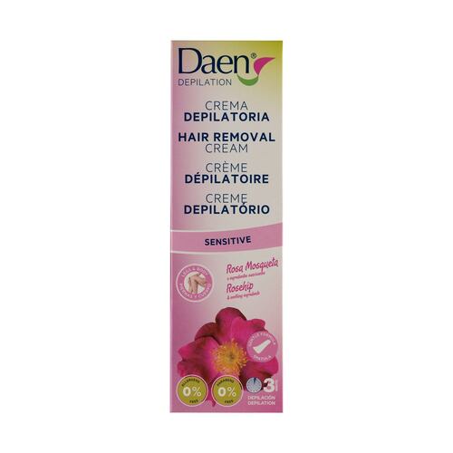 Crema Depiladora Rosa Piel Sensible 125ml