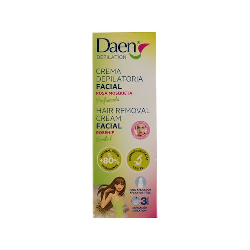 Crema Depiladora Facial Rosas 15ml