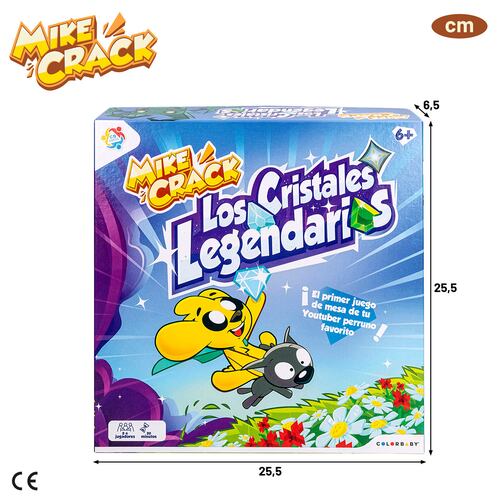 Juego de Mesa Los Cristales Legendarios MikeCrack